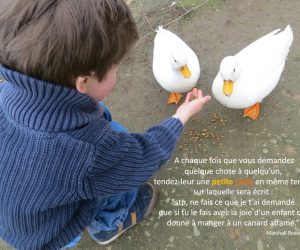 Fais le avec la joie d’un enfant